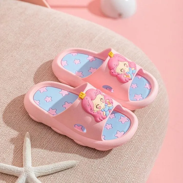 Kids' Cartoon Non-Slip Soft Sandals for Comfort and Safety