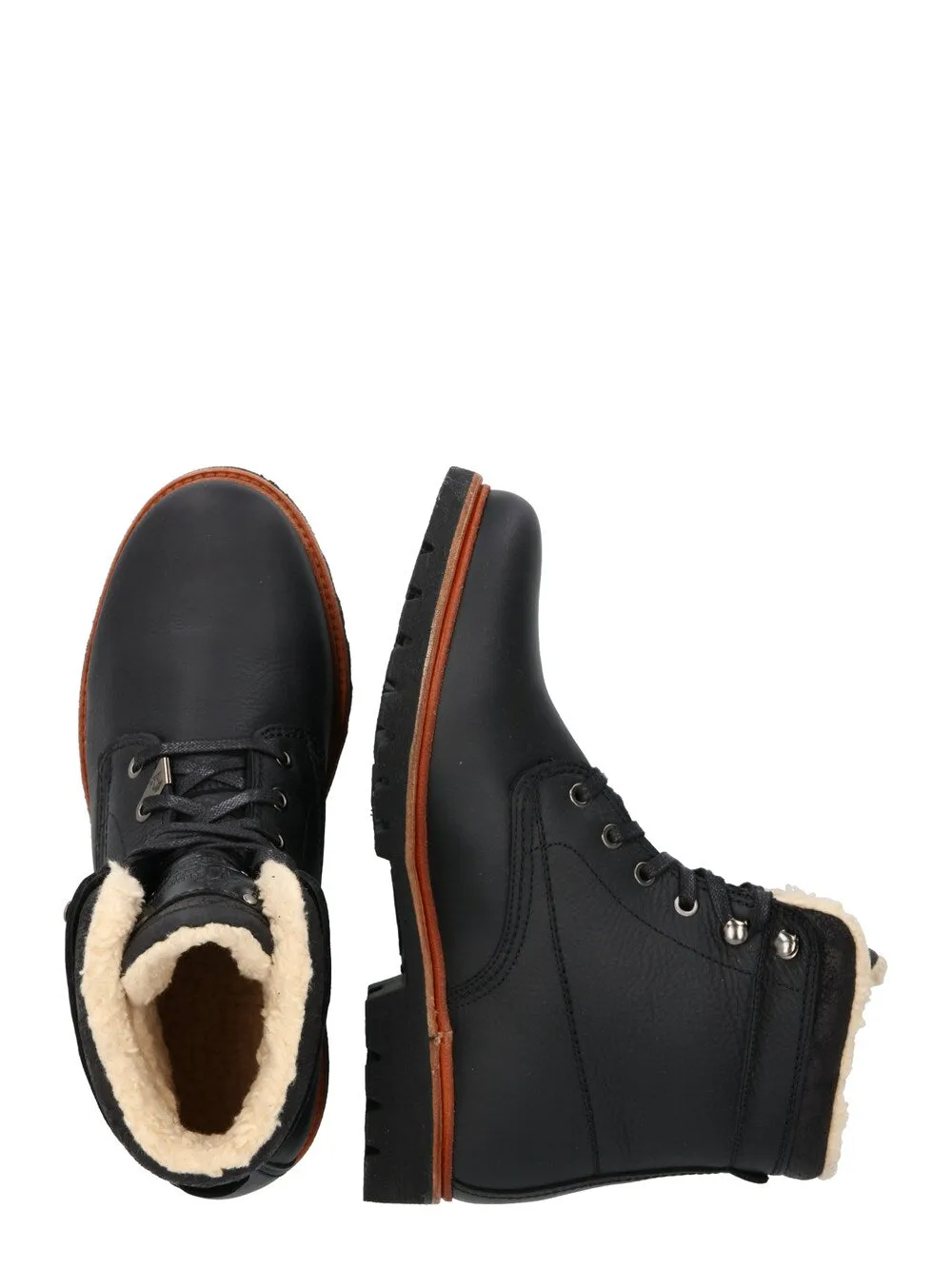 Lace-up boots PANAMA JACK Panama Aviator, black