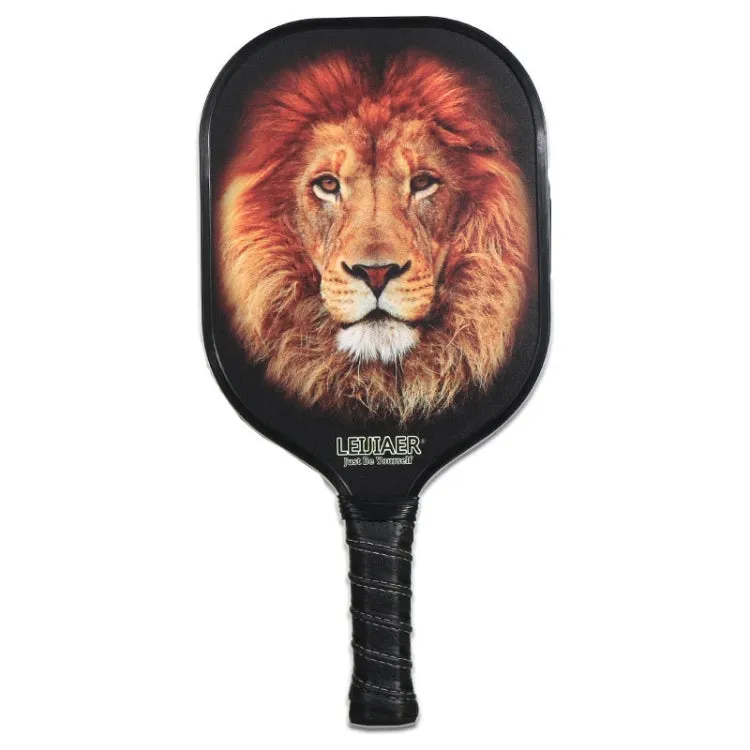 LEIJIAER Carbon Fiber 3K Board Surface Fragrant Honeycomb Tennis Racket(Lion PK-061)