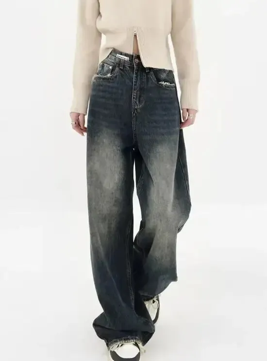 Loose Wide Leg Baggy Jeans