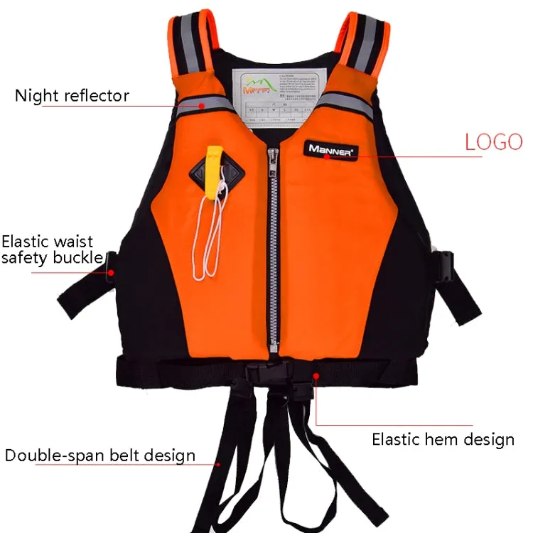 Manner QP2025 Buoyancy Vest Dragon Boat Kayak Paddle Board Buoyancy Vest(Red)