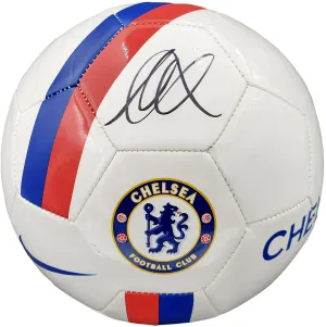 Mason Mount Autographed White Nike Soccer Ball Chelsea F.C. Beckett BAS Stock #196466