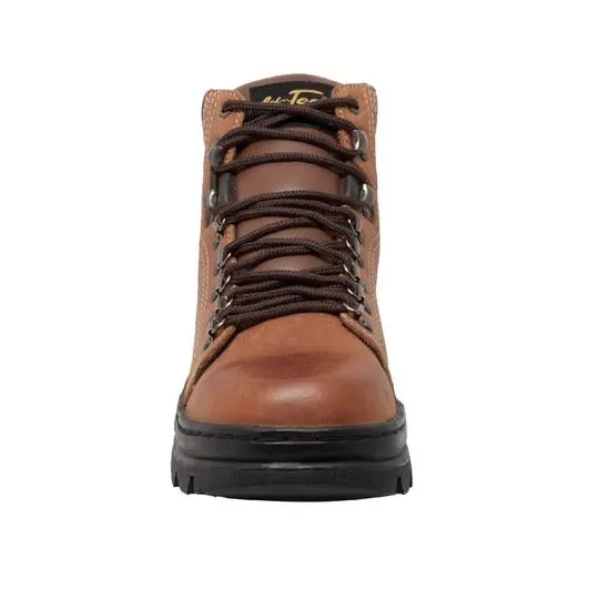 Men's 6" Hiker Brown Leather Boots