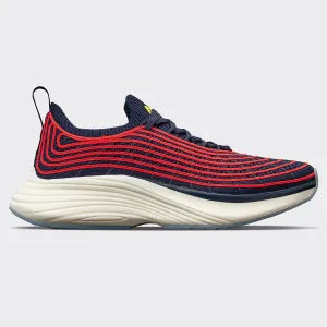 Men's TechLoom Zipline Navy / Red / Racing Yellow