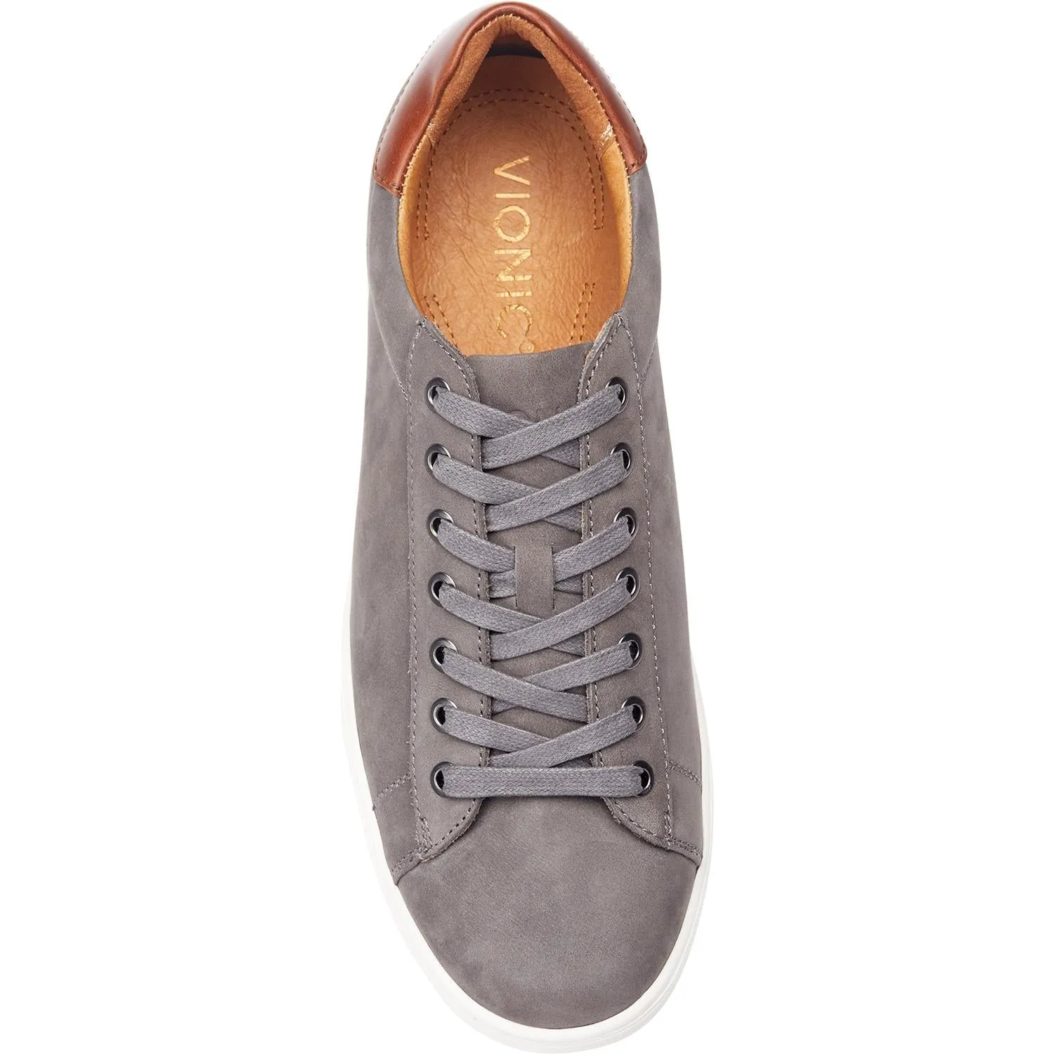 Men's Vionic Baldwin Charcoal Nubuck