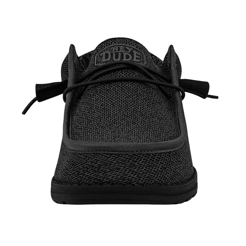 Men's Wally Sox in Micro Black