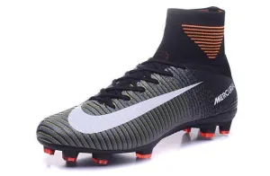 Mercurial Soccer  Super-fly VFG Black Grey Orange