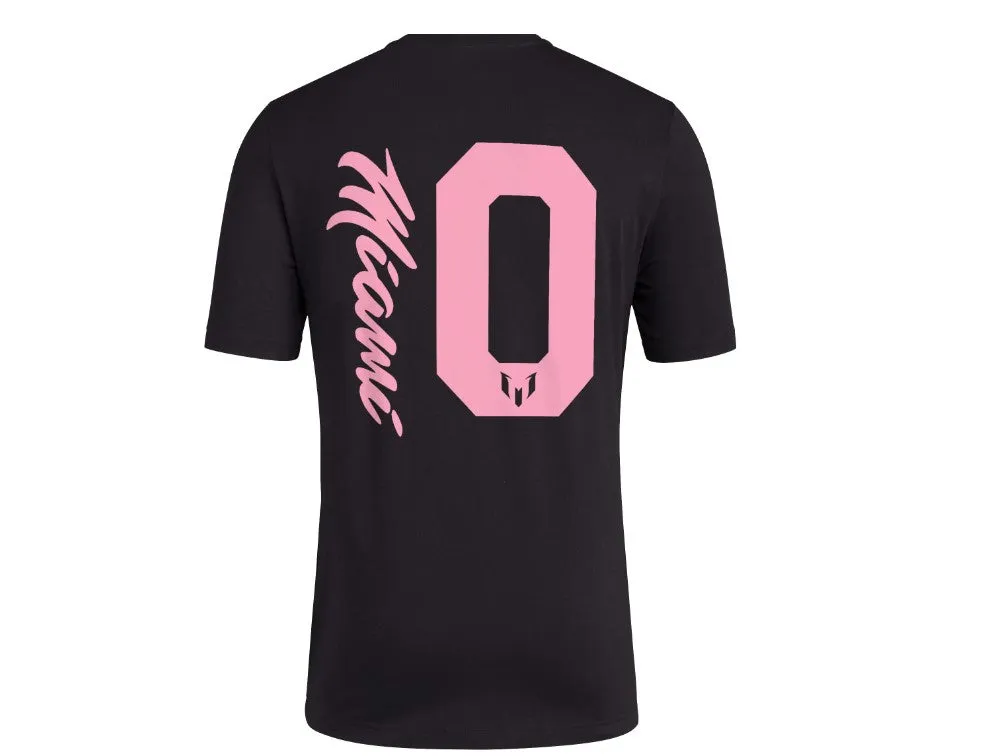 Miami CF Messi #10 Adult Inter Unveil Black T-Shirt ***