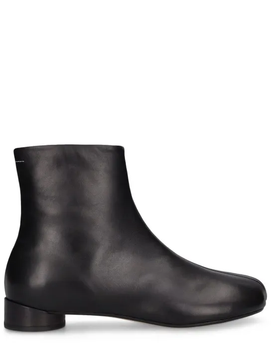 MM6 Maison Margiela   35mm leather boots 