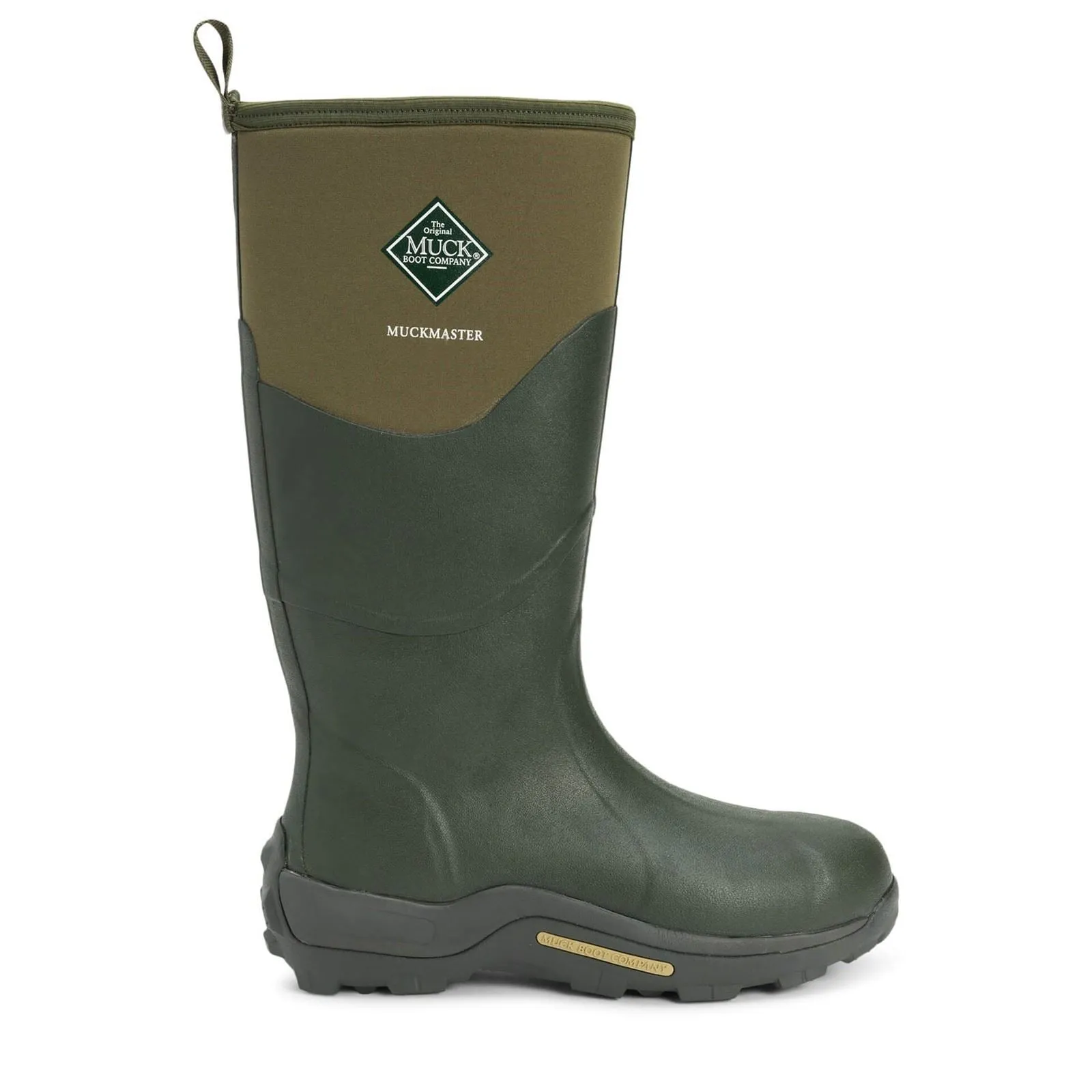 Muck Boots Muckmaster Hi Rubber Moss Wellington Boots