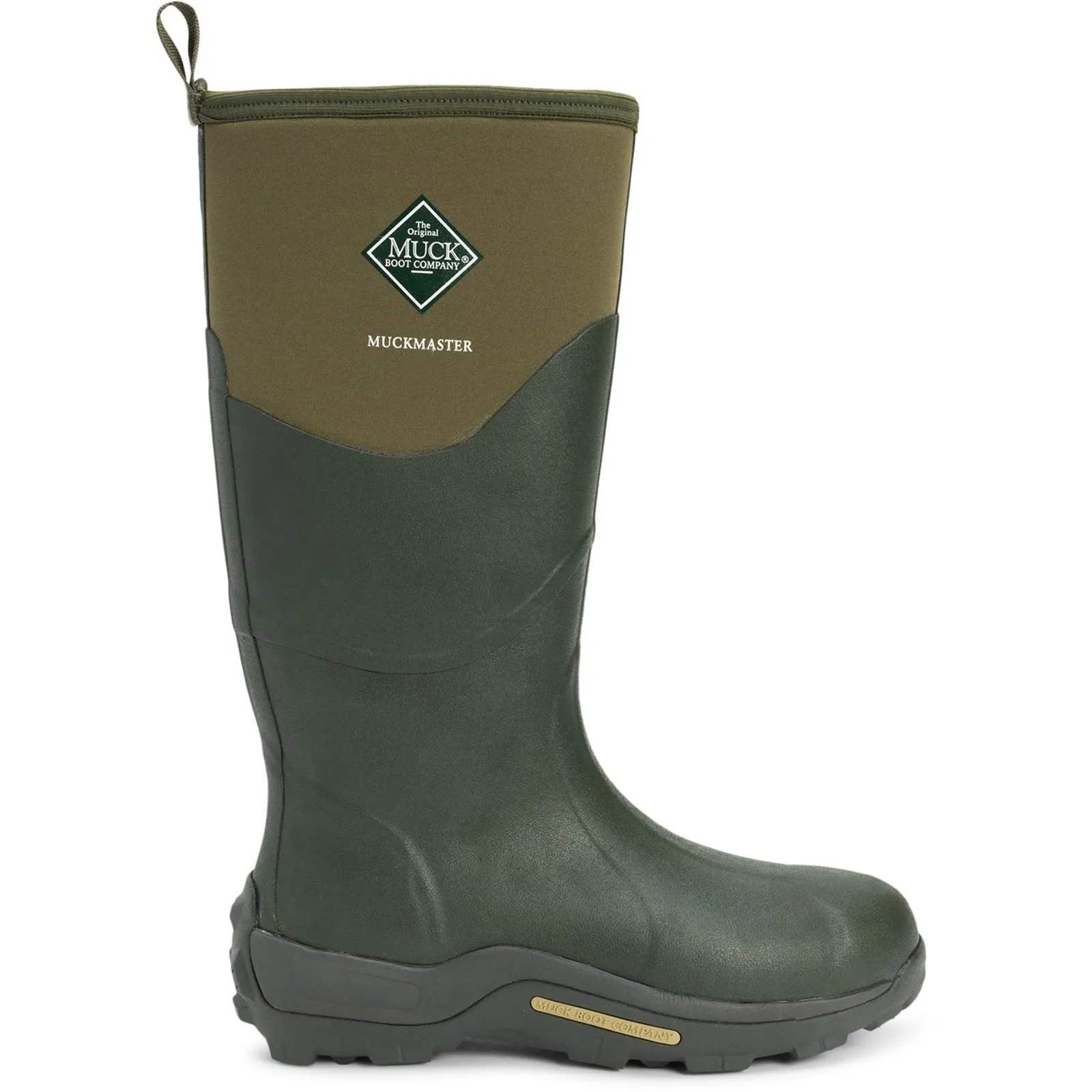 Muck Boots Muckmaster Hi Rubber Moss Wellington Boots