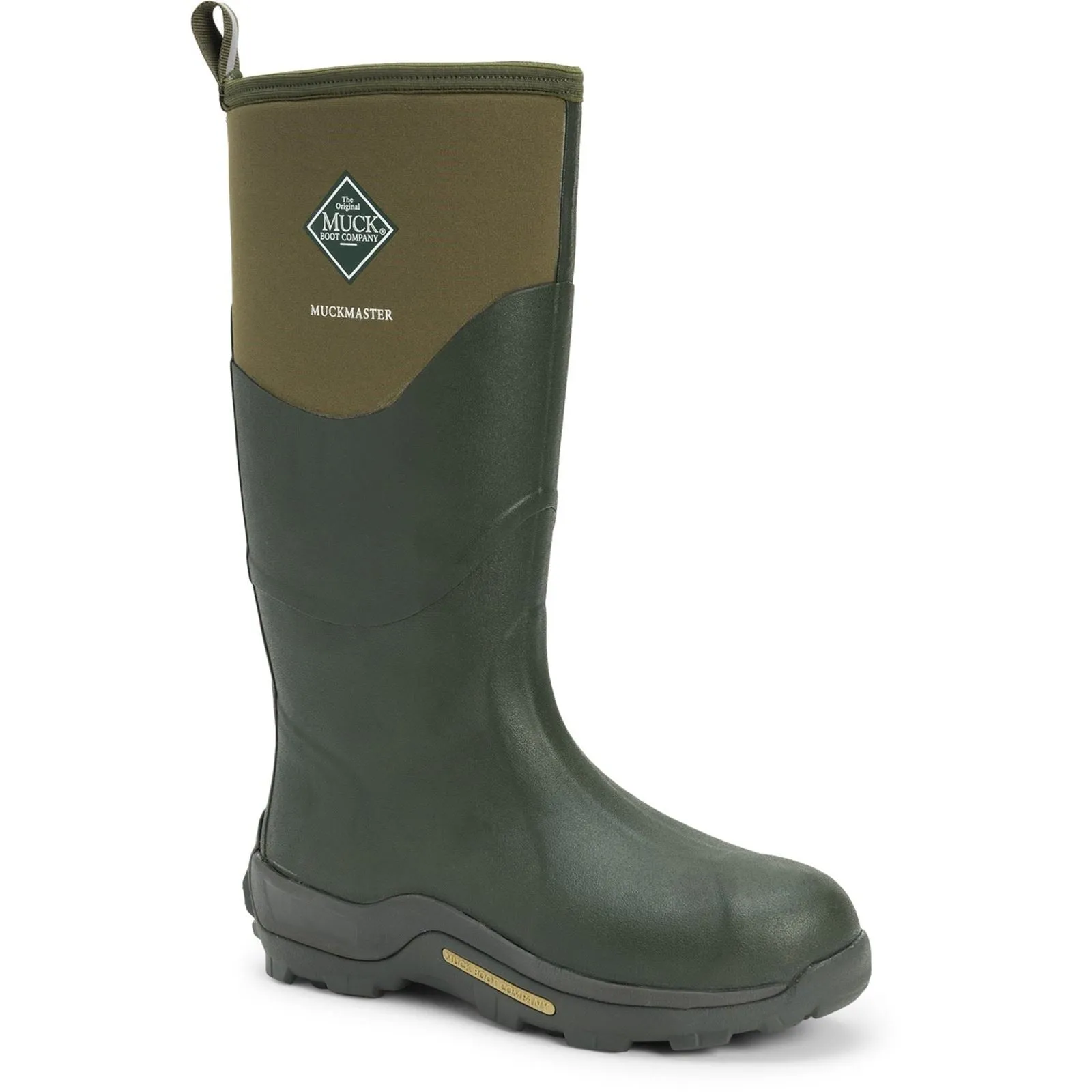 Muck Boots Muckmaster Hi Rubber Moss Wellington Boots