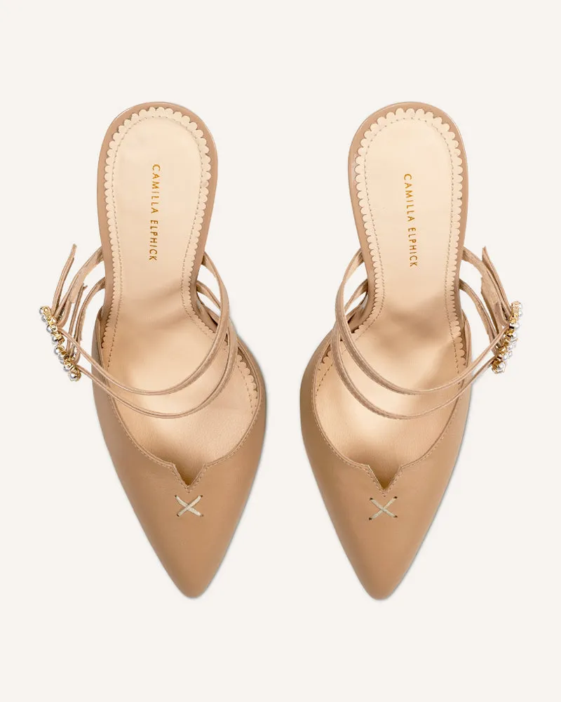 Natalie Tan High-Heel Mules