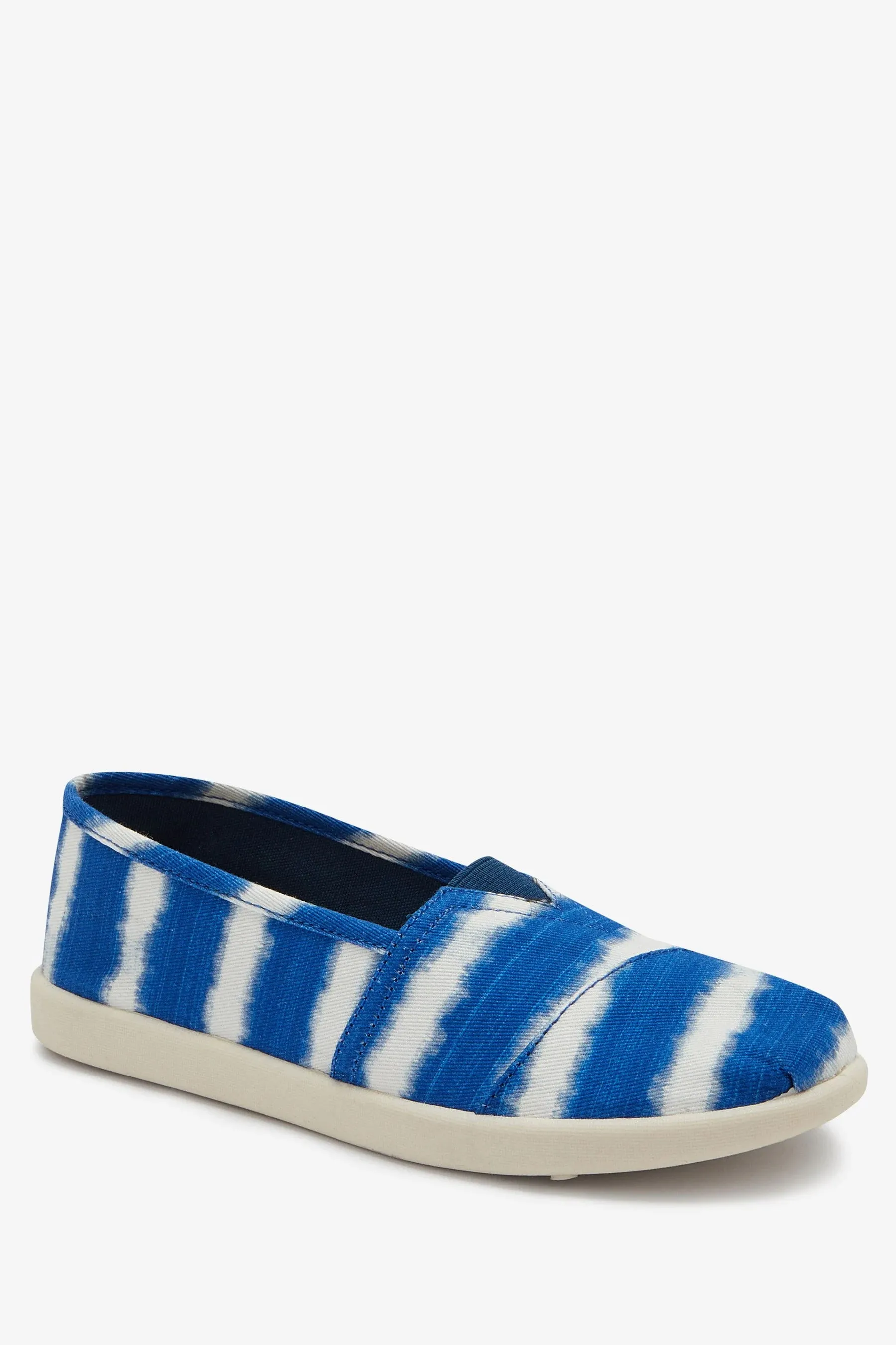 Next Blue Tie Dye Slip-On Canvas Boys / Girls Pumps