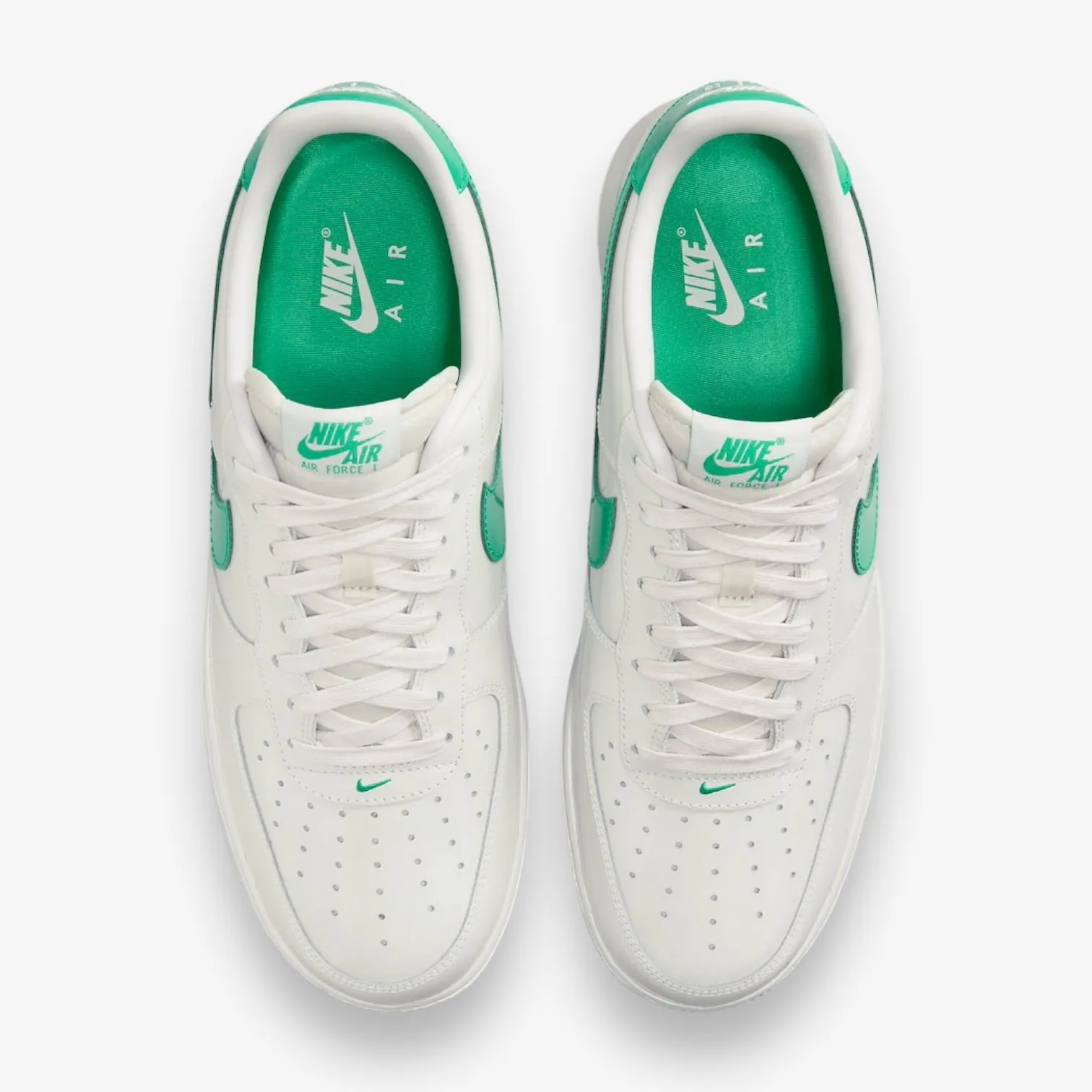 NIKE AIR FORCE 1 '07 PREMIUM PLATINUM TINT/STADIUM GREEN HF4864-094