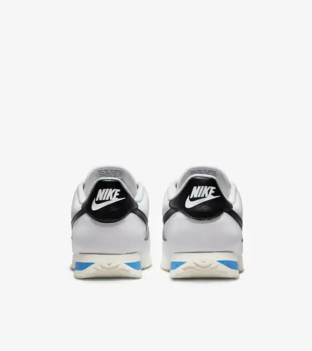 NIKE CORTEZ WHITE/BLACK-LT PHOTO BLUE-SAIL DM4044-100