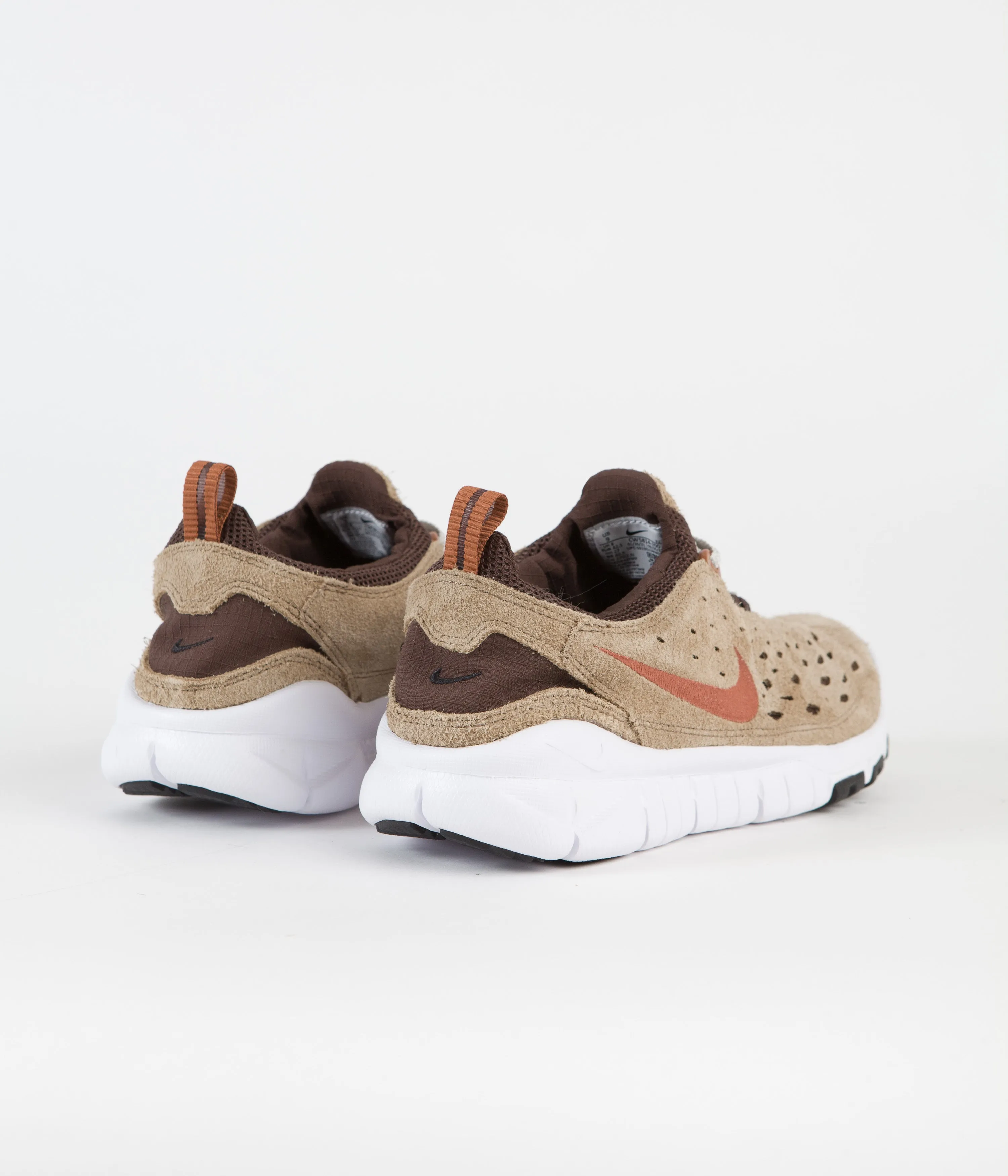 Nike Free Run Trail Shoes - Dark Driftwood / Dark Russet - Light Chocolate