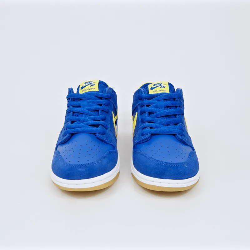 Nike SB - Dunk Low Pro Shoes - Varsity Royal / Lightening - White