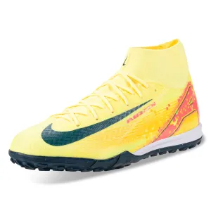 Nike Zoom Superfly 10 Academy KM Turf Soccer Shoes (Light Laser Orange/Armory Navy)