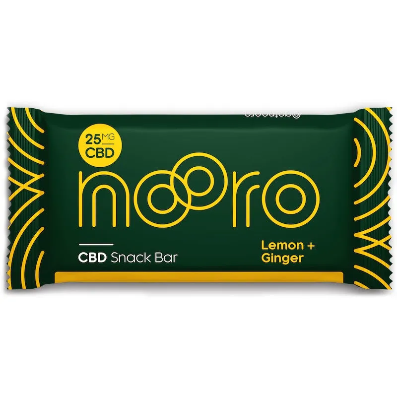 Nooro - 25mg CBD Vegan Friendly - Fruity Snack Bar