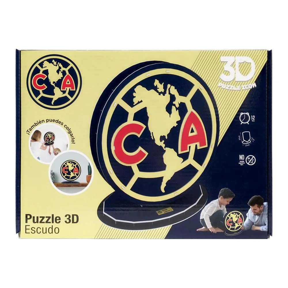 Official 3D Soccer Club Logo Puzzles