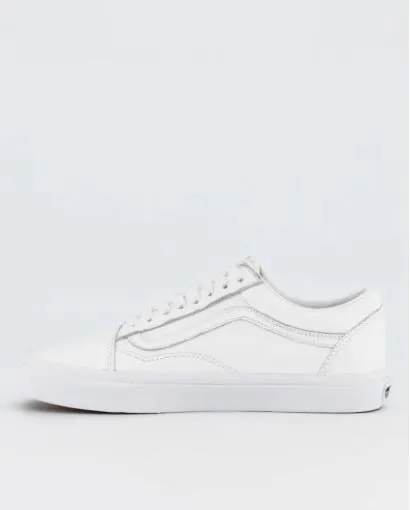 OLD SKOOL PREMIUM LEATHER TRUE WHITE