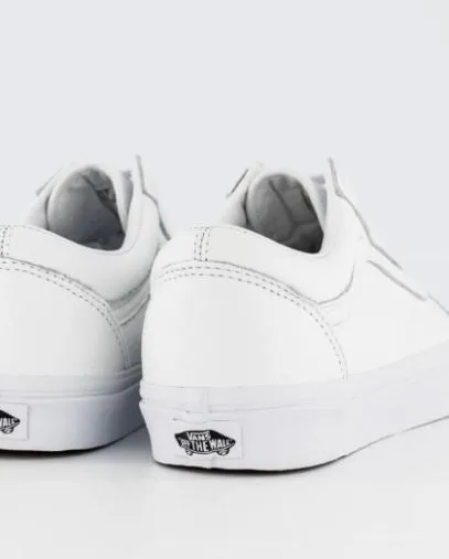 OLD SKOOL PREMIUM LEATHER TRUE WHITE