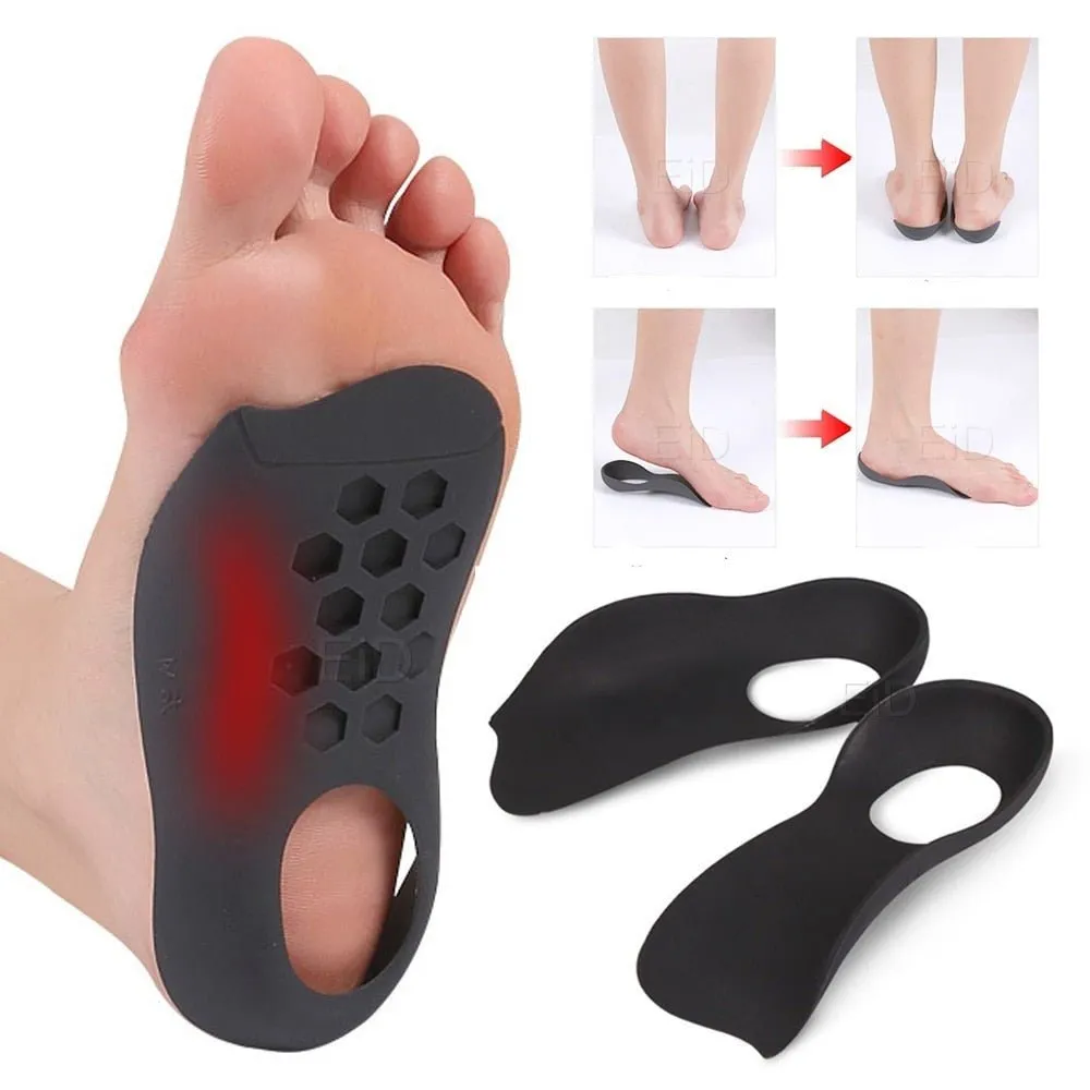 Orthopedic Insoles -  Foot Health Sole Pad For Shoes Insert Arch Support Pad For Plantar Fasciitis