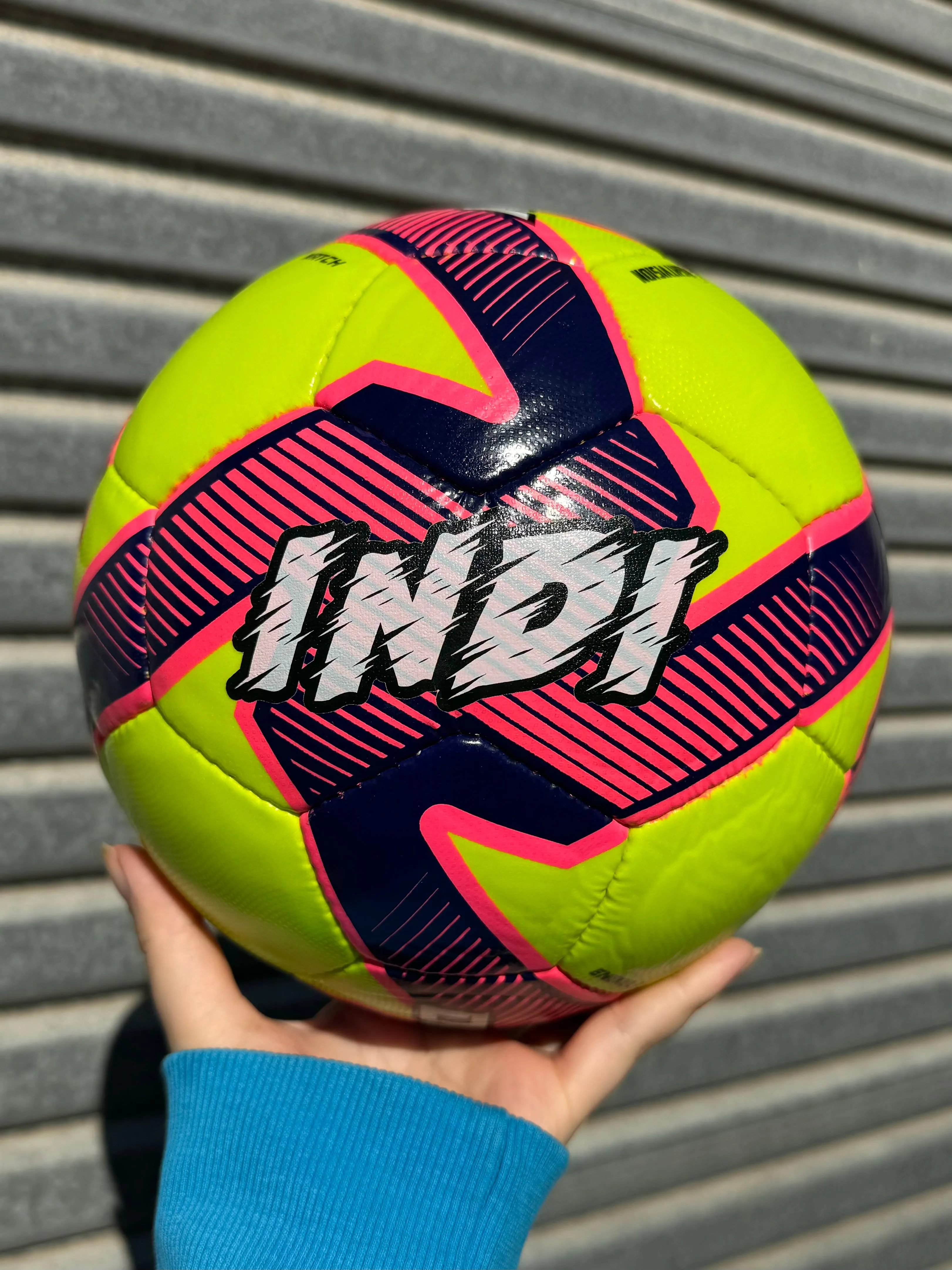 Personalised 2024 Deploy Engage Match Neon/Yellow/Pink Soccer Ball (SIZE 4, 5)