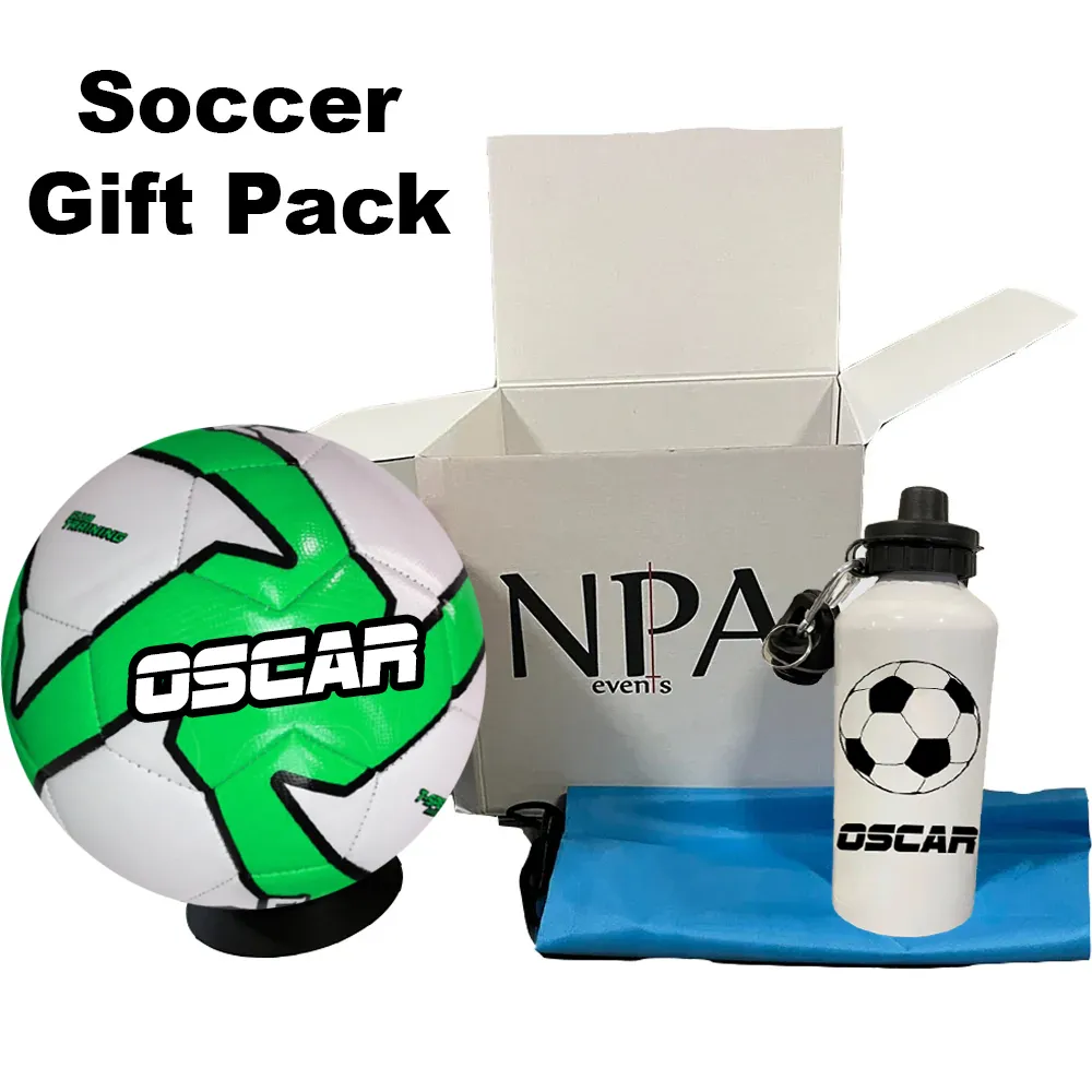 Personalised Deploy Soccer Gift Pack (Size 4)