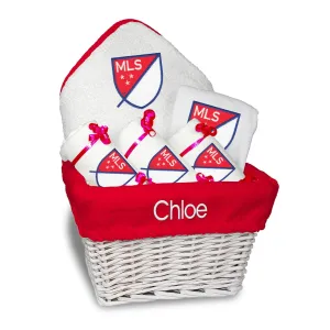 Personalized MLS Crest Medium Basket - 6 Items