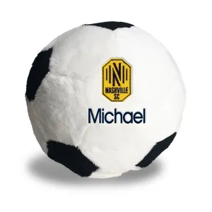 Personalized Nashville SC Plush Soccer Ball