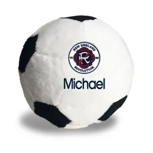 Personalized New England Revolution Plush Soccer Ball