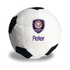 Personalized Orlando City Plush Soccer Ball