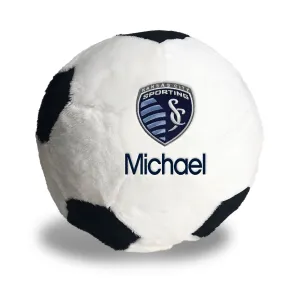 Personalized Sporting Kansas City Plush Soccer Ball