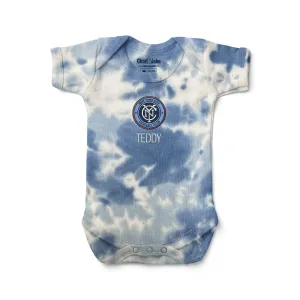 Personalized Tie Dye NYCFC Bodysuit