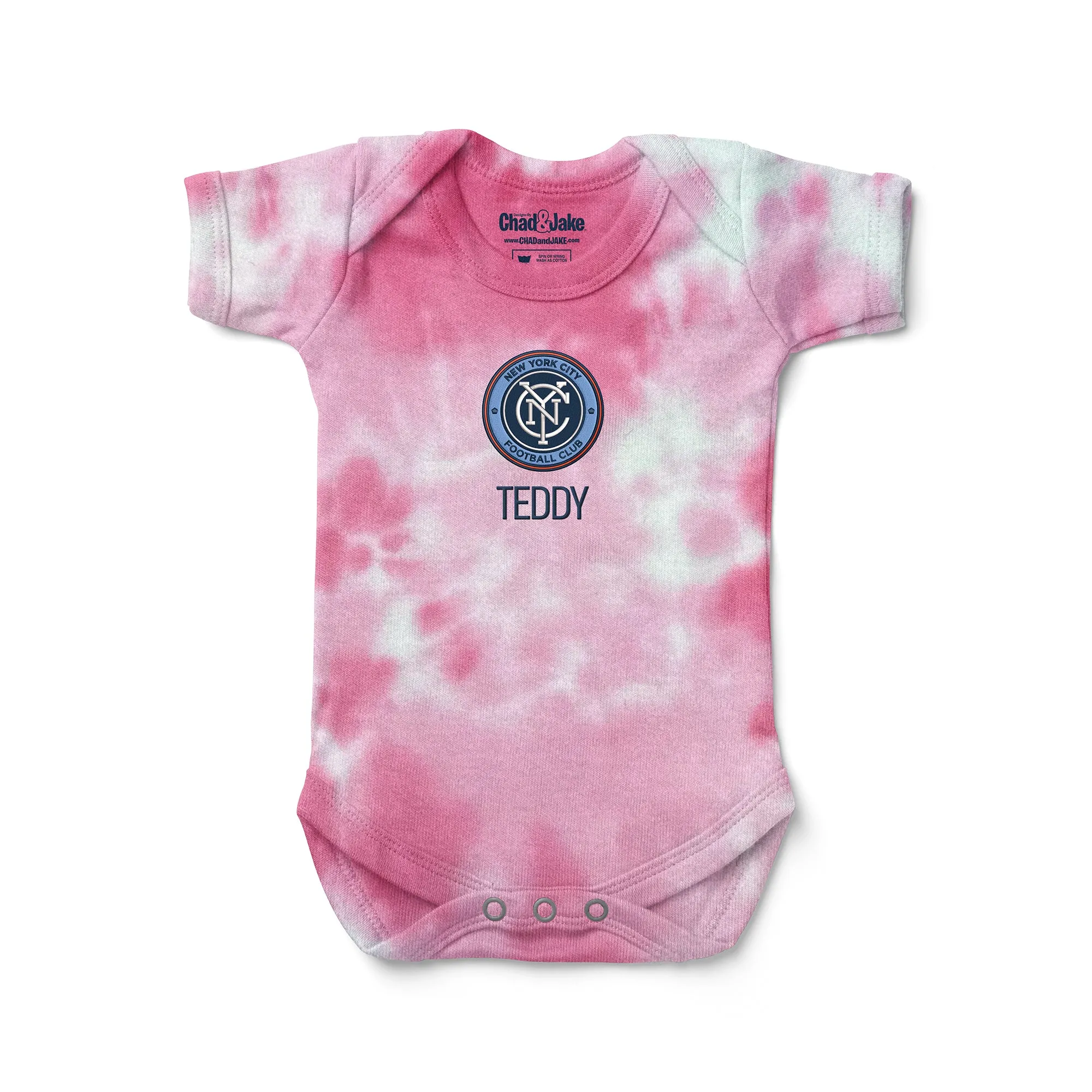 Personalized Tie Dye NYCFC Bodysuit