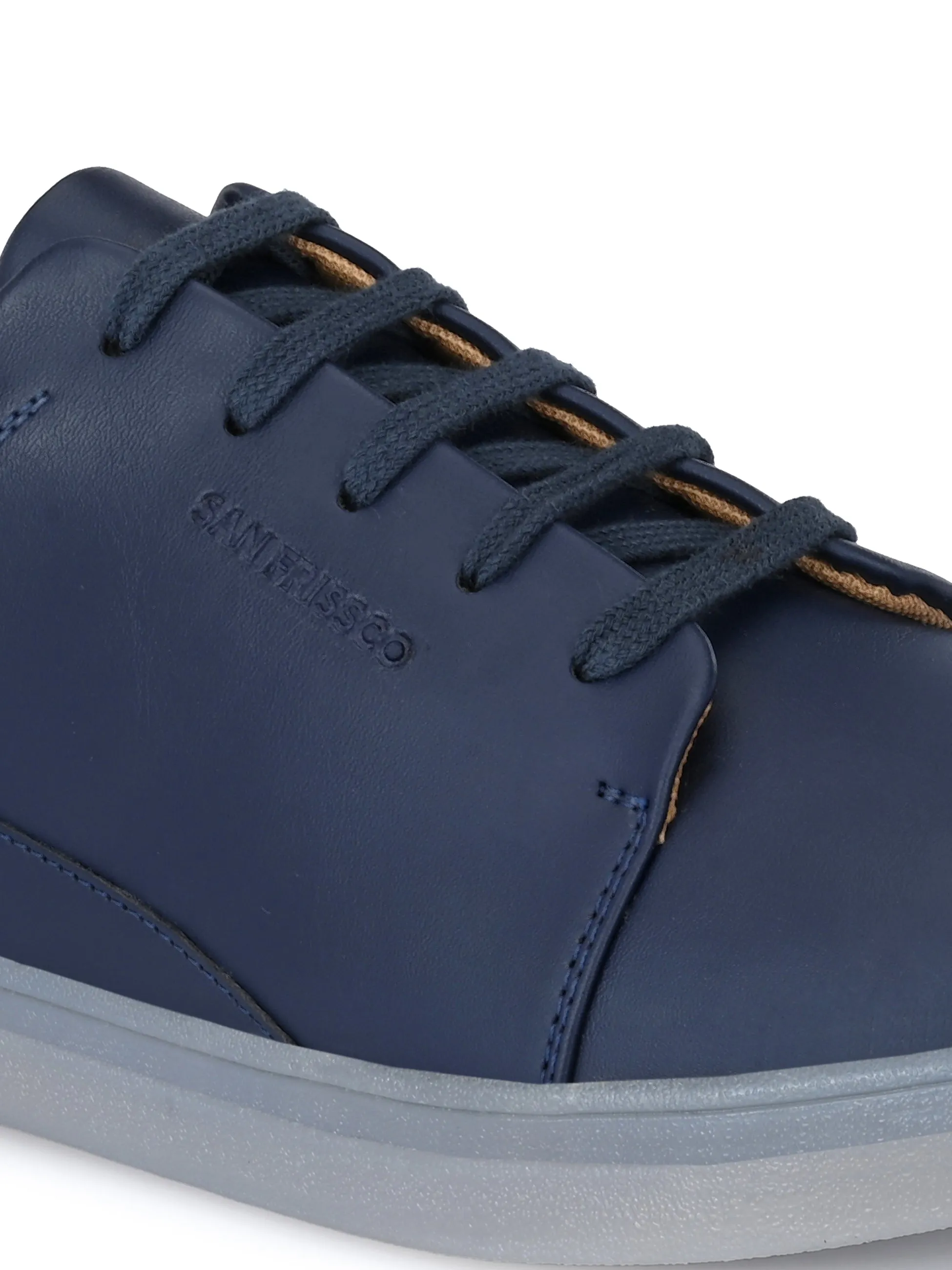 Peyton Navy Casual Sneakers