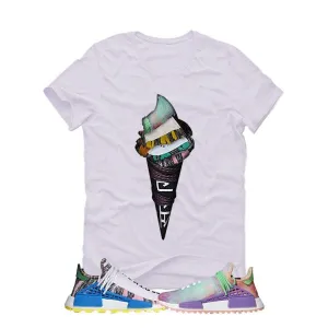 Pharrell Williams x Adidas Exclusive White T (Ice Cream Shoe)