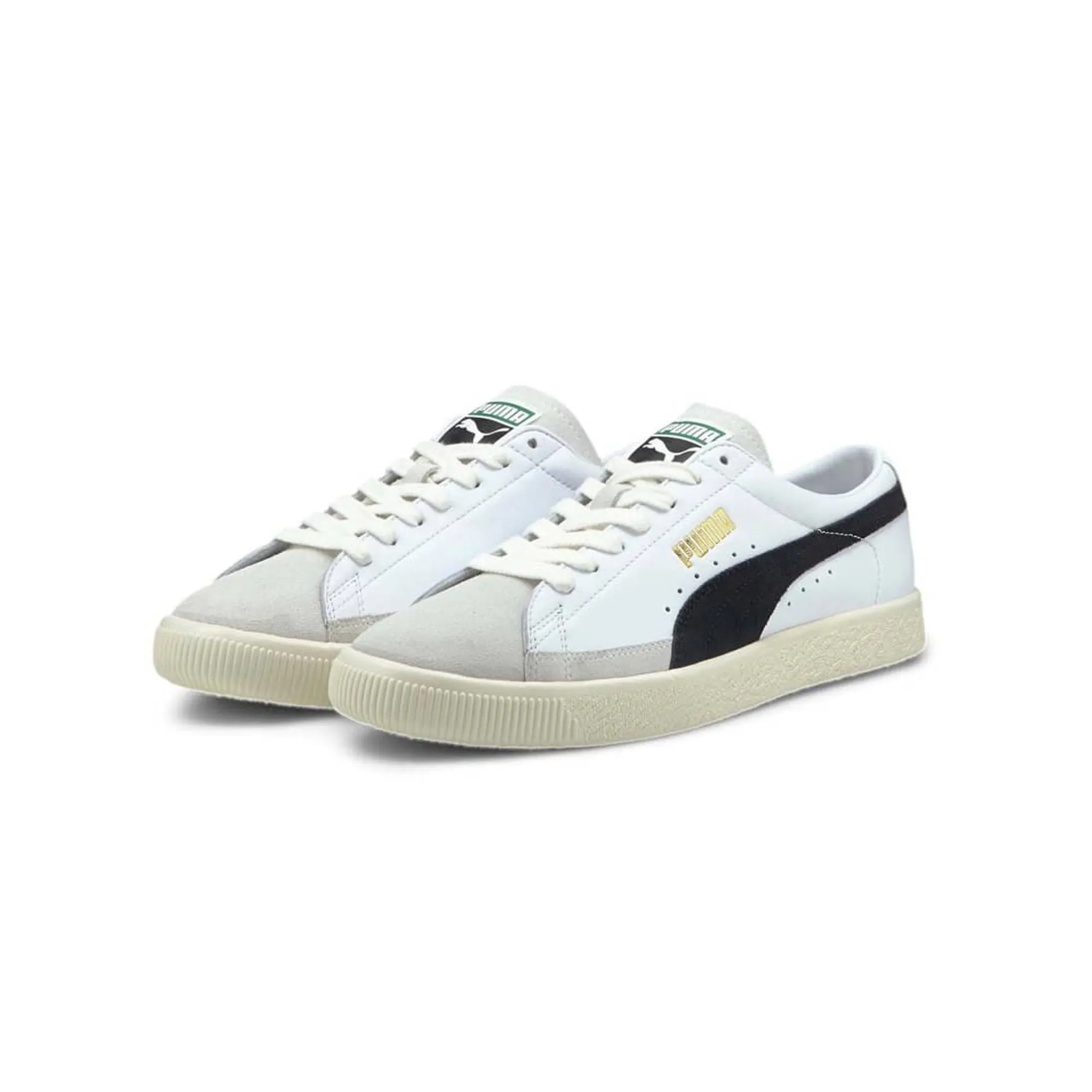 Puma Mens Basket VTG Shoes 'Puma White'