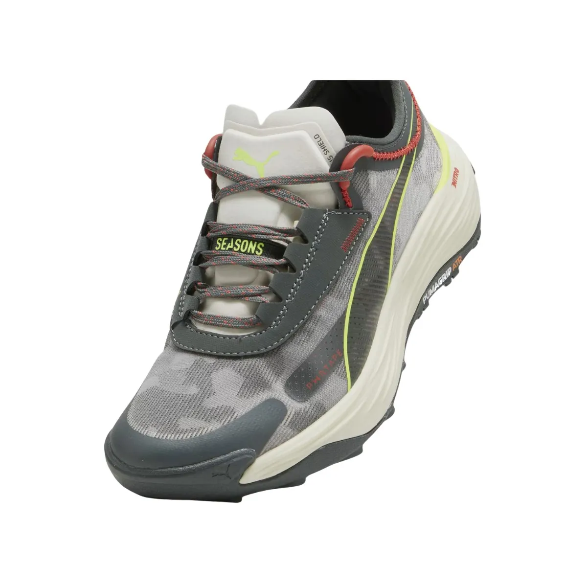 Puma Voyage Nitro 3 Grey Red SS24 Women's Shoes