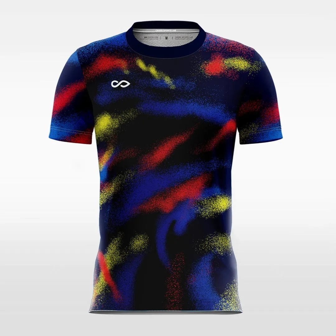 Rainbow Fireworks - Custom Kids Soccer Jerseys Design Print