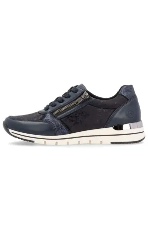 Remonte Trainers in Navy/Black