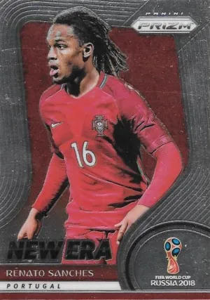 Renato Sanches, New Era, 2018 Panini Prizm World Cup Soccer