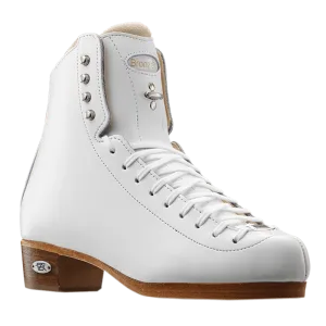 Riedell Skating Boots, 435 Bronze Star White, Double Triple Jumps  Stiffness 80