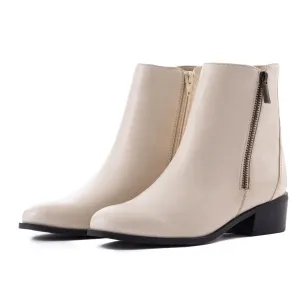 Rockport Evalyn Zip Bootie Women - OFFWHT