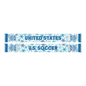 Ruffneck USA Duo Snowflake Holiday Scarf