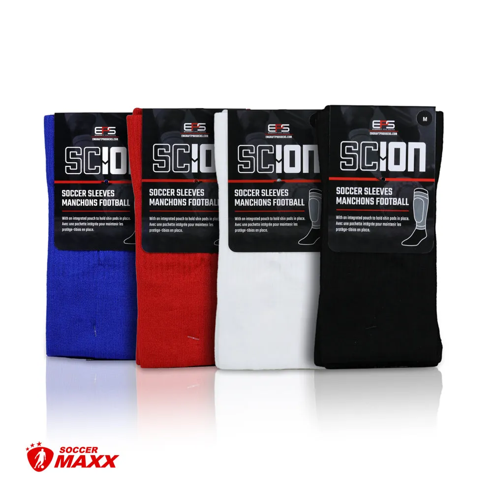 Scion Sock Sleeve with Integrated Pouch for Shin Guard