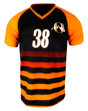 Short Sleeve V Neck Soccer Jersey