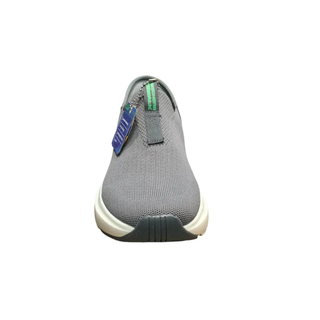 Skechers Slip-Ons: Max Cushioning Hyper Burst Grey